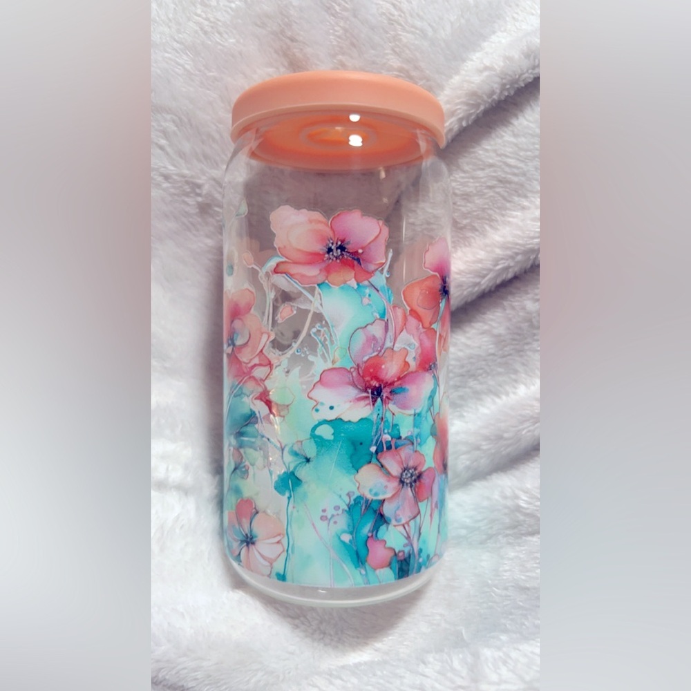 Flower garden tumbler